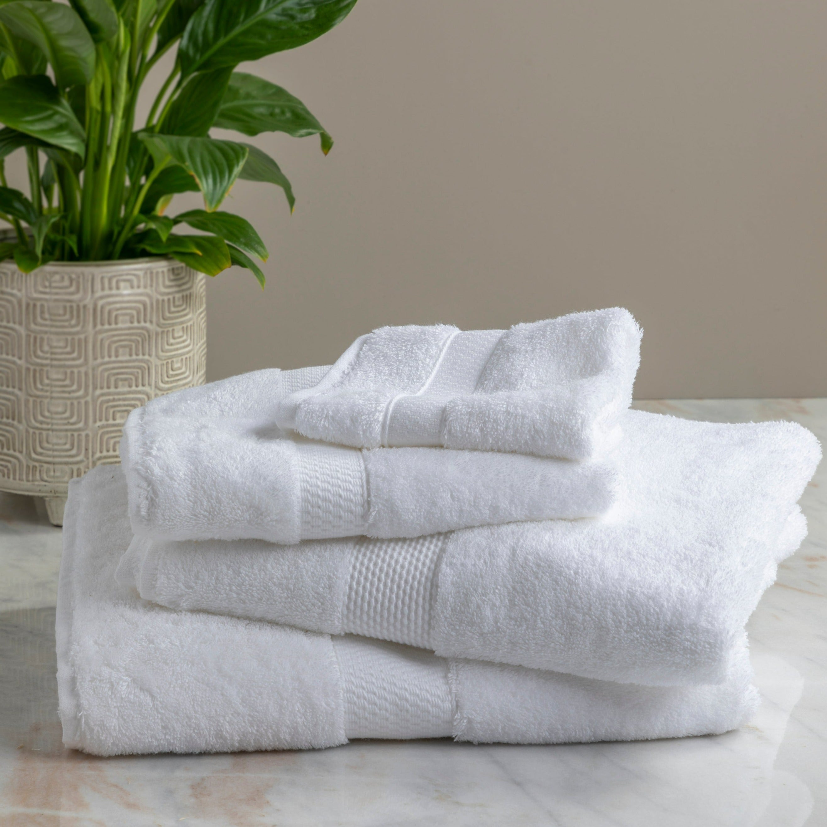 City Washcloth, White