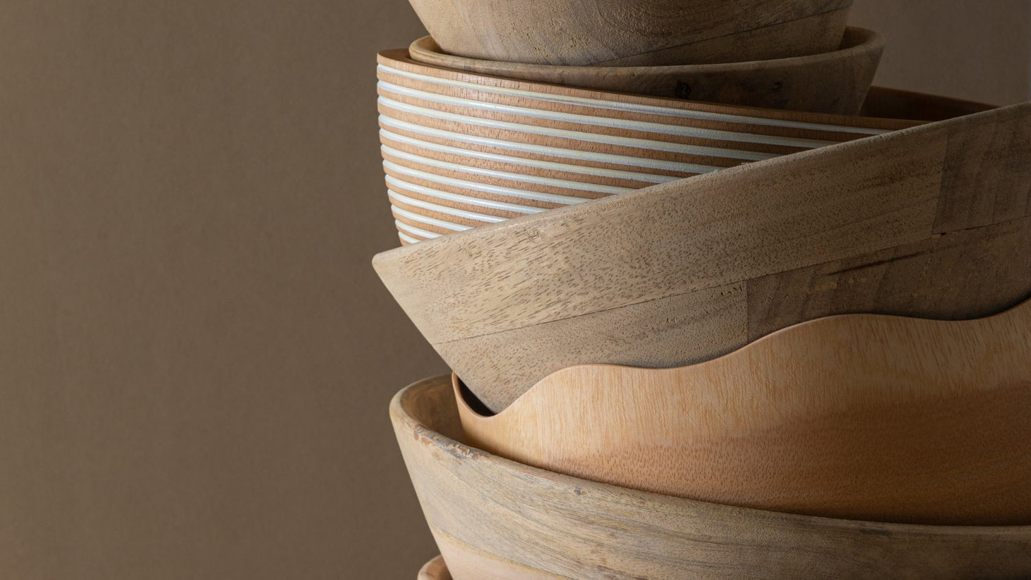 Wood Serving Bowls