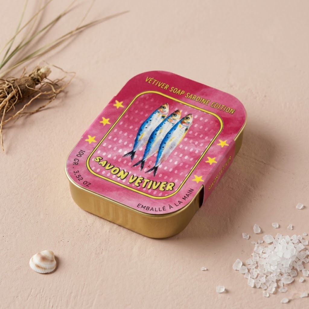 French Sardine Soap, Vetiver