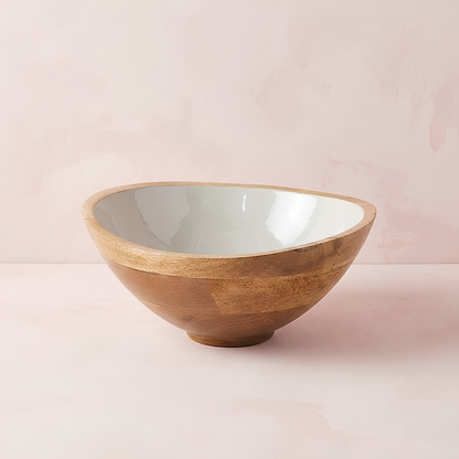 Madras Large Bowl, Taupe