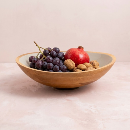 Madras Oversized Bowl, Taupe
