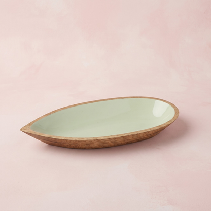 Madras Large Oval Bowl, Mint