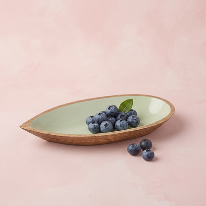 Madras Large Oval Bowl, Mint