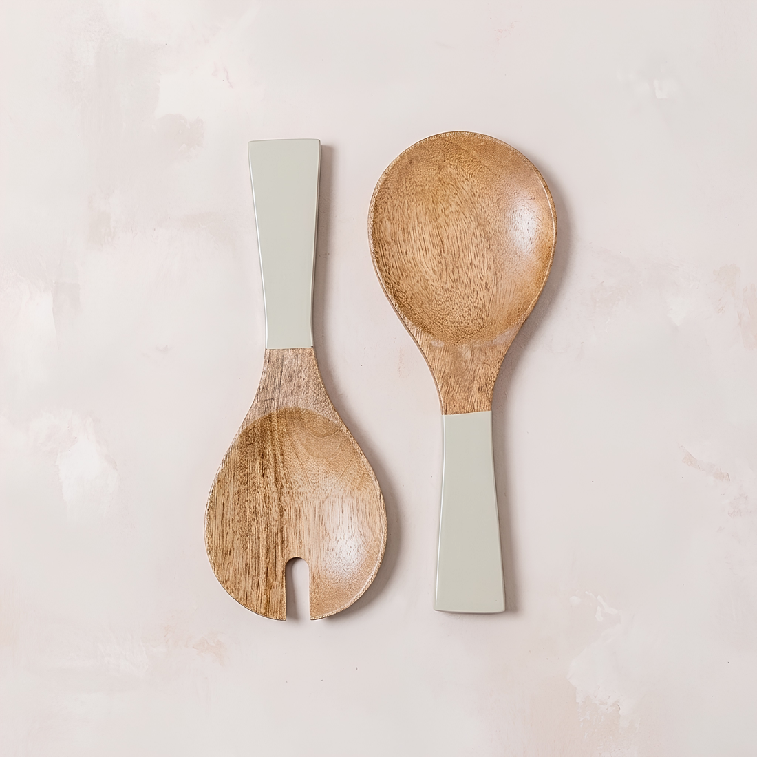 Madras Serving Set, Taupe