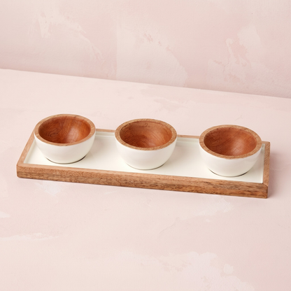 Madras Classic Dipping Bowl Set