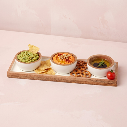 Madras Classic Dipping Bowl Set