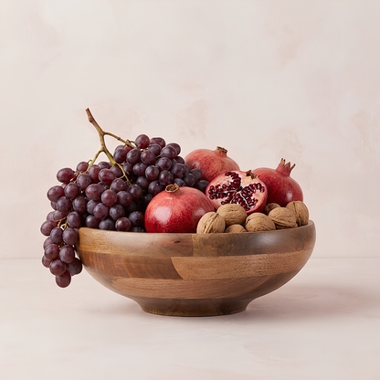 Madras Curva Footed Bowl, Large