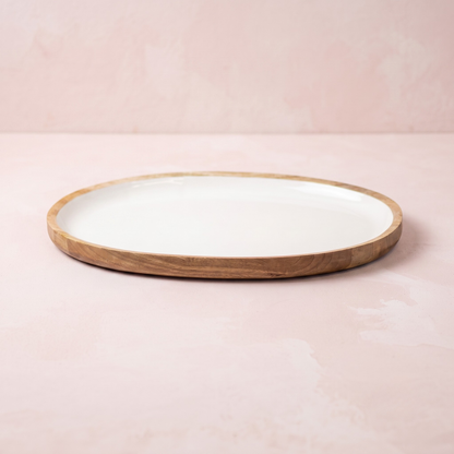Madras Oval Platter