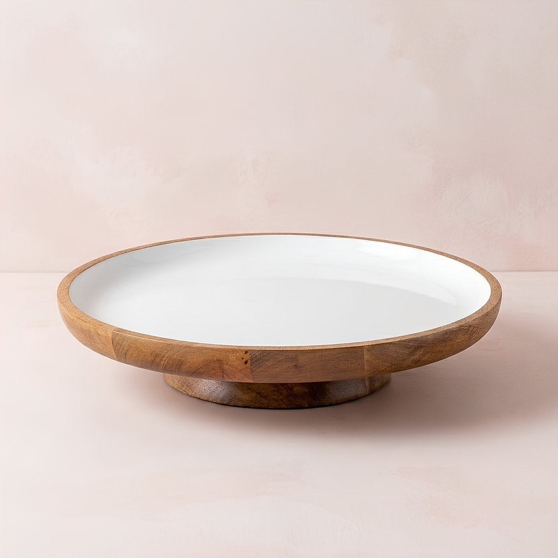 Madras Classic Footed Platter