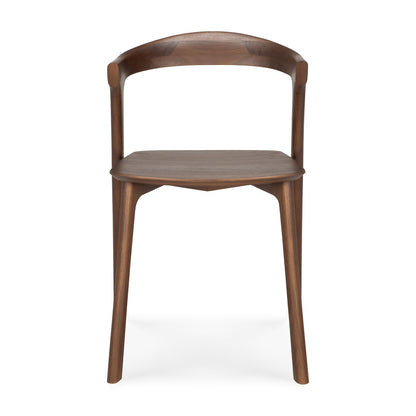 Bok Solid Brown Teak Dining Chair