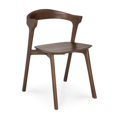 Bok Solid Brown Teak Dining Chair