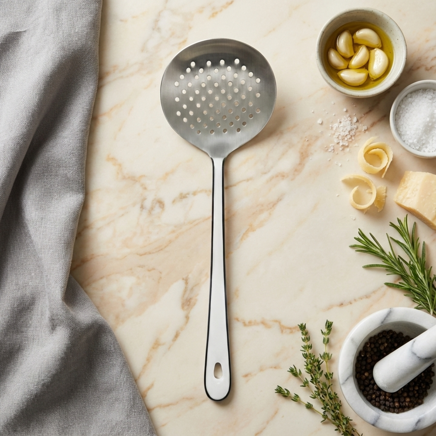 Harlow Skimmer with Stainless Steel Head