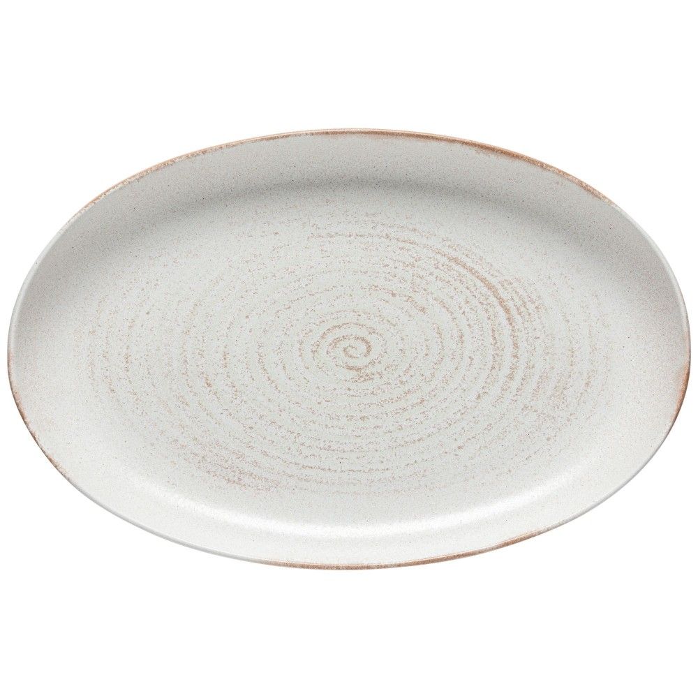 Vermont Oval Platter, Cream