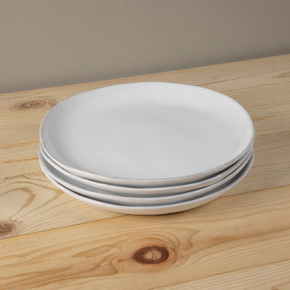 Livia Dinner Plate, White, Set of 6