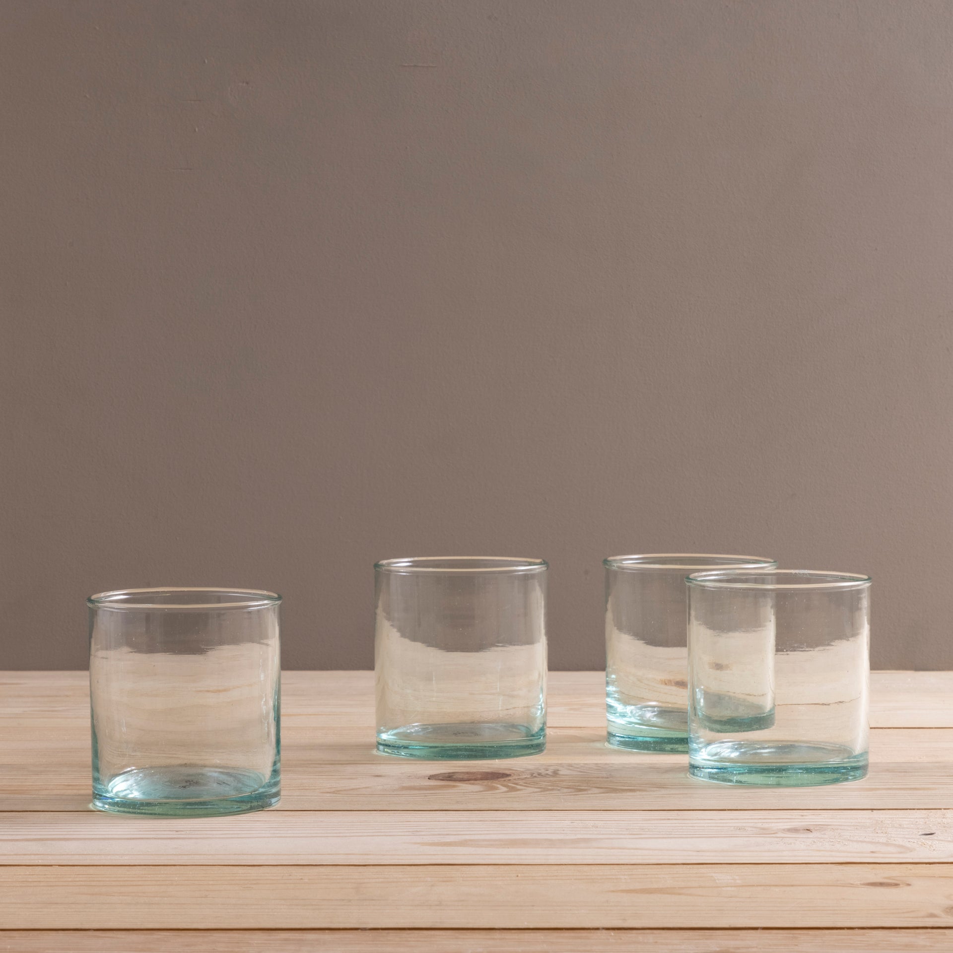 Recycled Moroccan Glassware Set