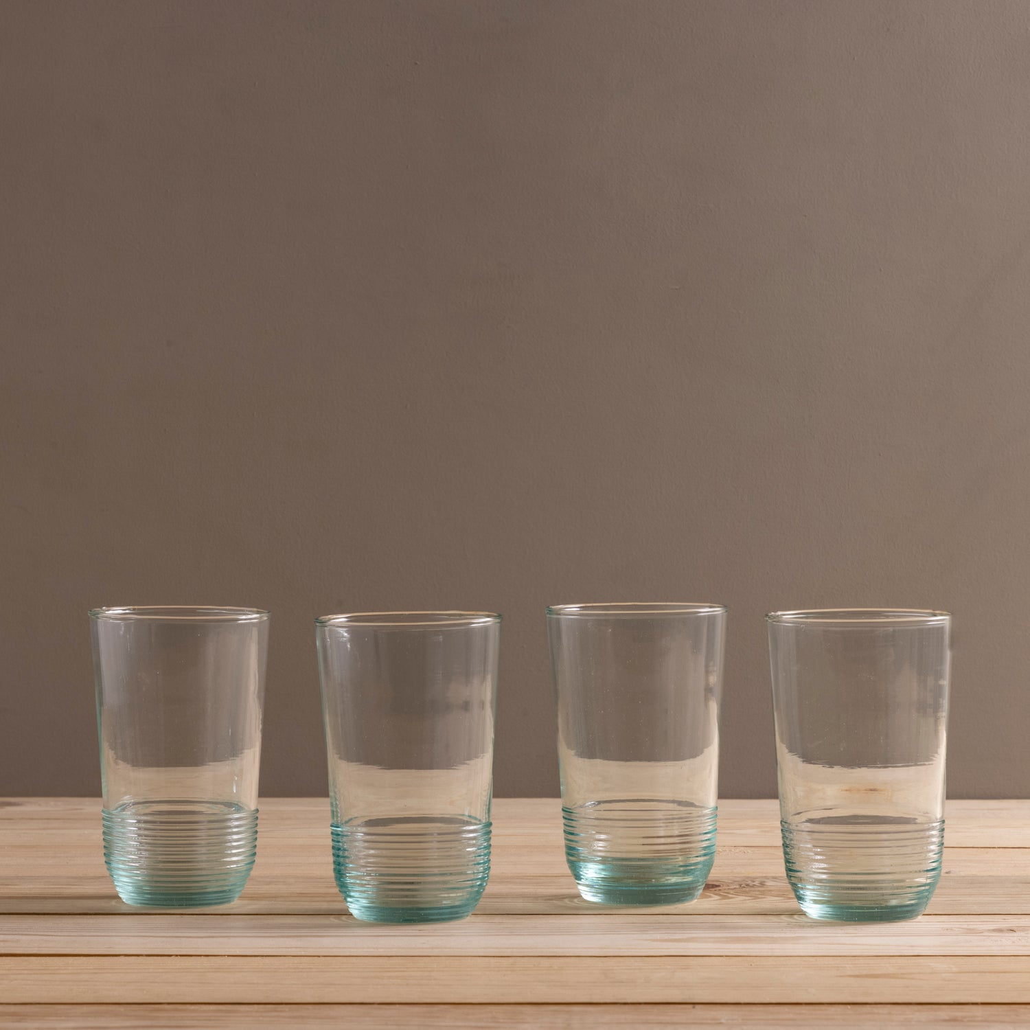 Premium Recycled Tall Ripple Tumbler, Set of 4