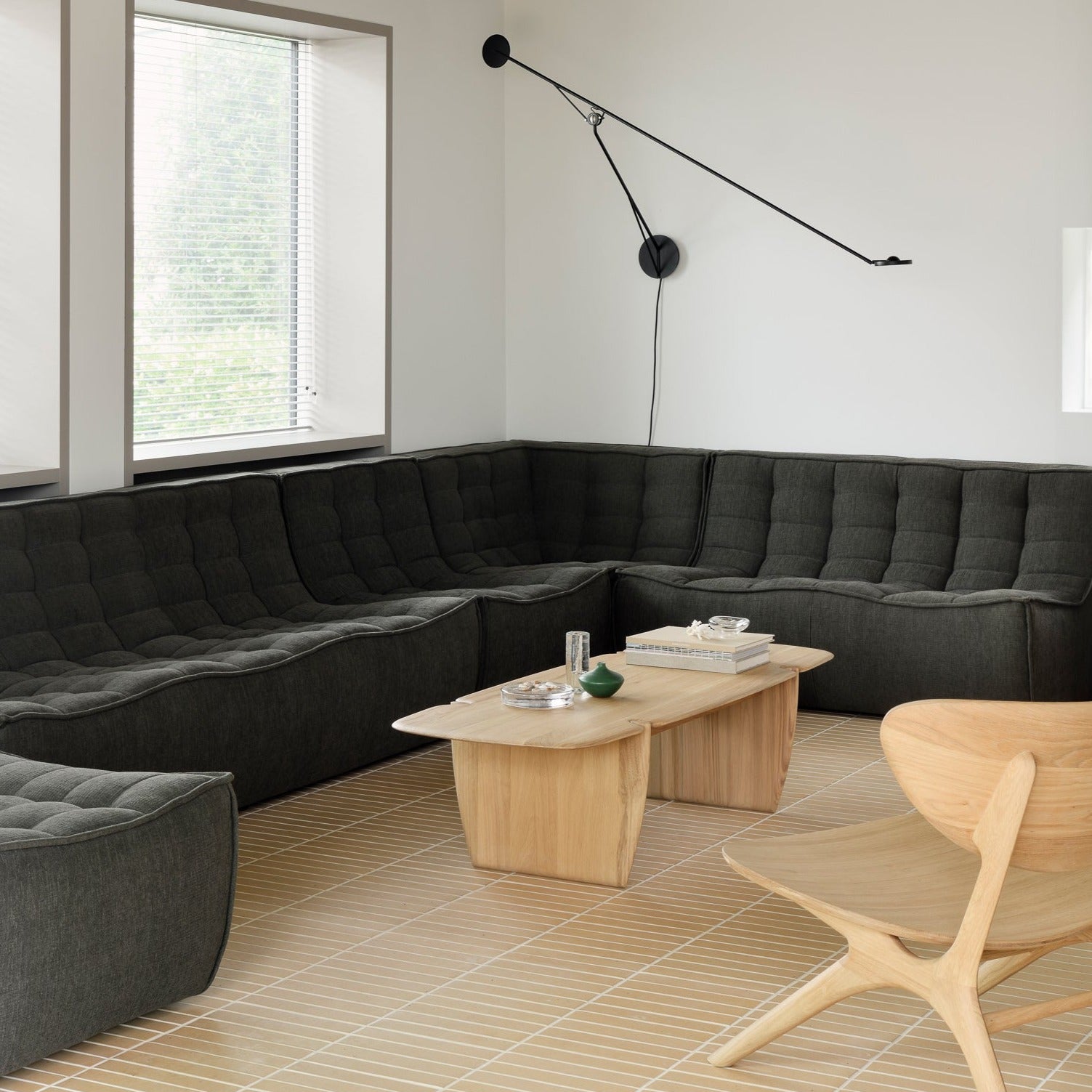 N701 2 Seater Eco Fabric Sofa, Moss – Be Home