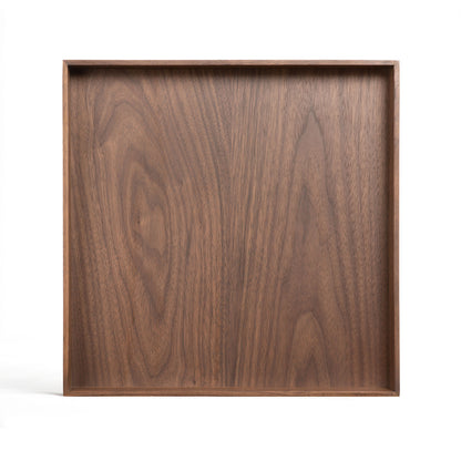 Desk Organiser Set, Glass, Walnut Holder