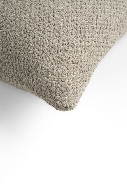 Boucle Outdoor Square Pillow, Set of 2, Oat