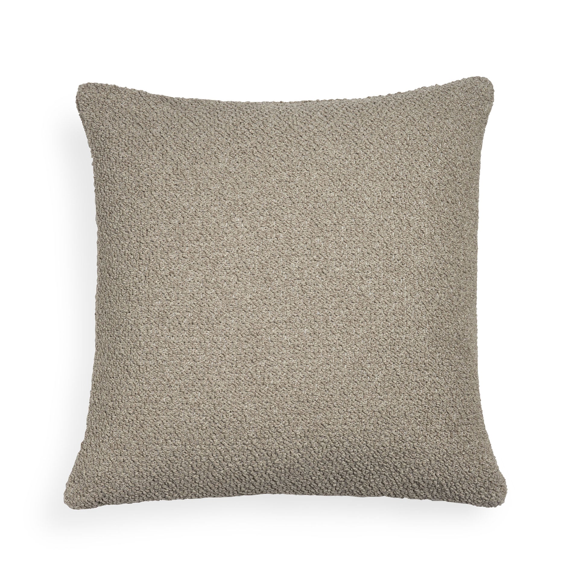 Boucle Outdoor Square Pillow Set of 2 Oat Be Home