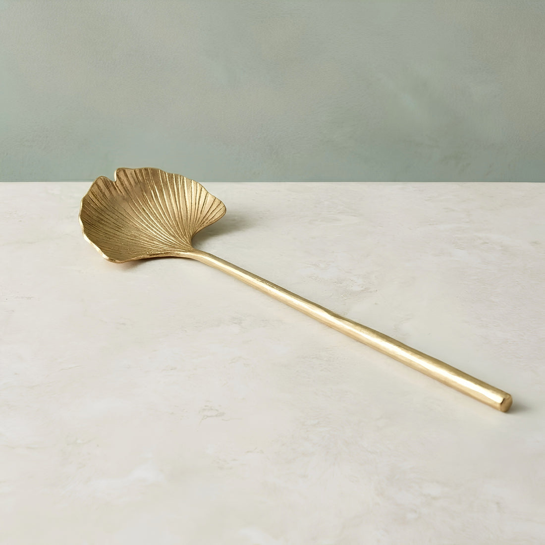 Gingko Leaf Small Serving Spoon