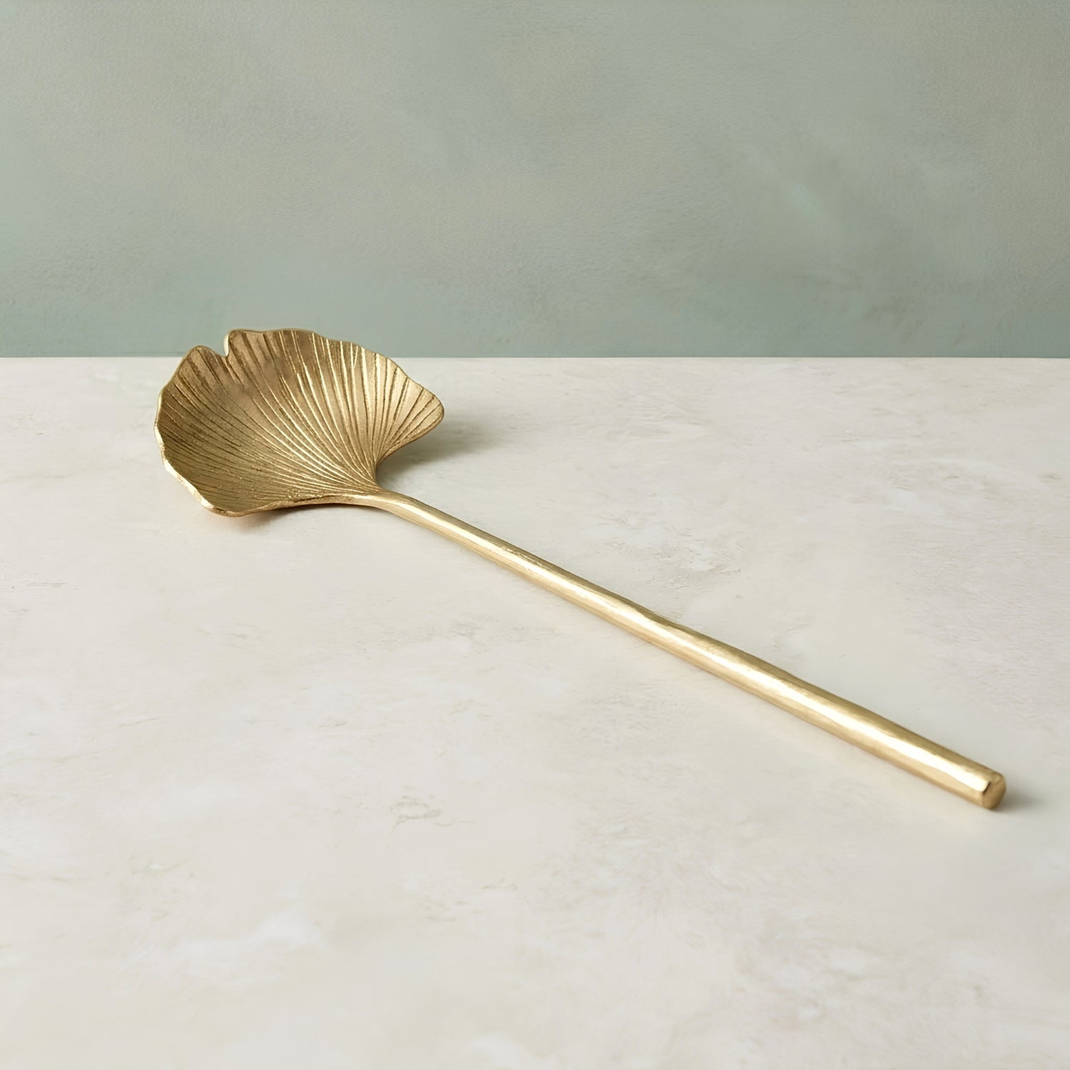 Gingko Leaf Small Serving Spoon
