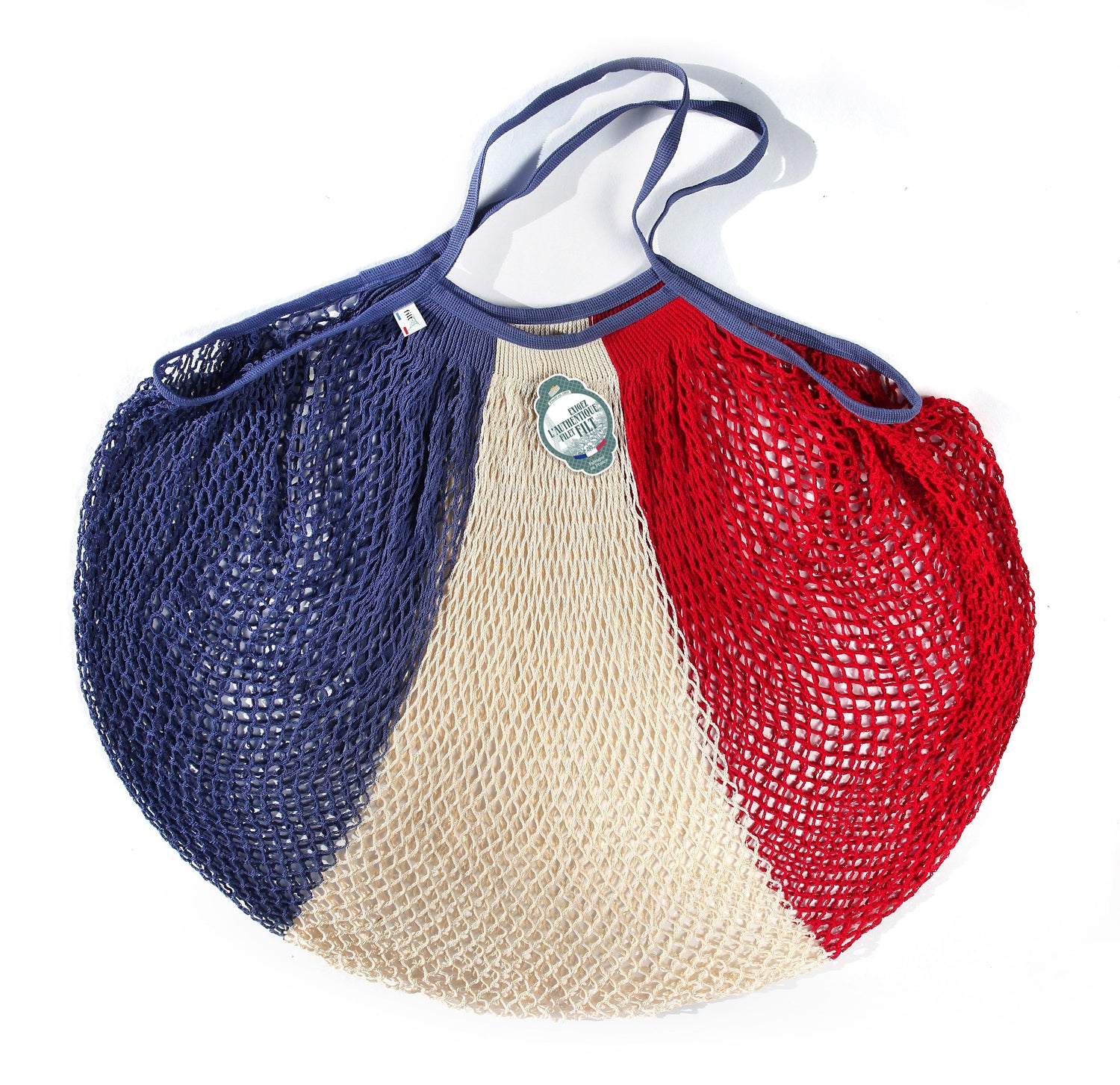 Filt French Market Tote Bag Large in Red, White, and Blue - French Dry Goods