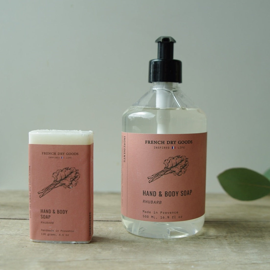 FDG Liquid Hand &amp; Body Soap--Rhubarb (500 ML)