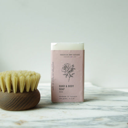 FDG Solid Hand &amp; Body Soap--Rose (130 grams)