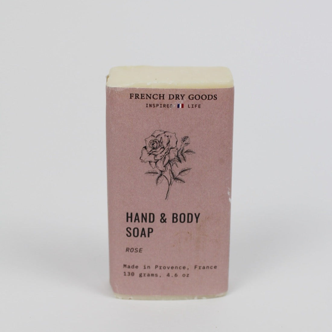 FDG Solid Hand &amp; Body Soap--Rose (130 grams)