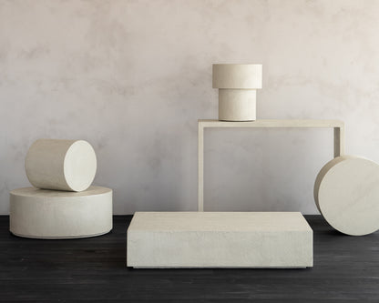 Elements console - Microcement - Off White