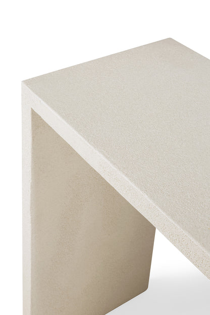 Elements console - Microcement - Off White