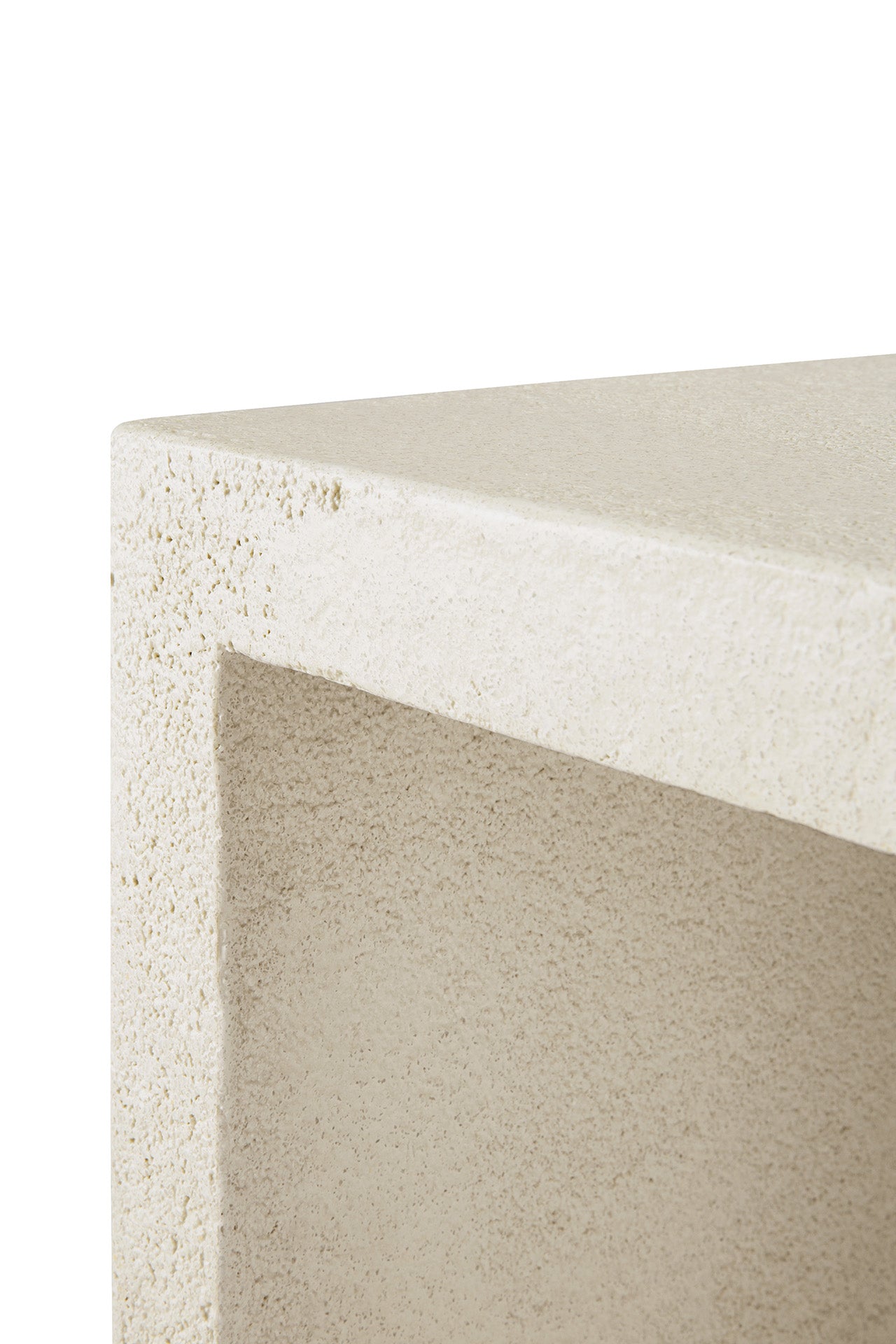 Elements console - Microcement - Off White