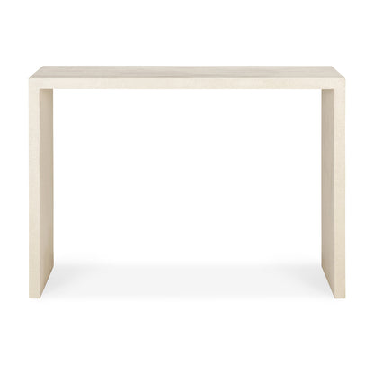 Elements console - Microcement - Off White