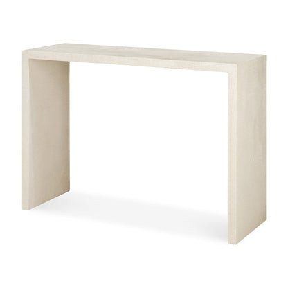 Elements console - Microcement - Off White