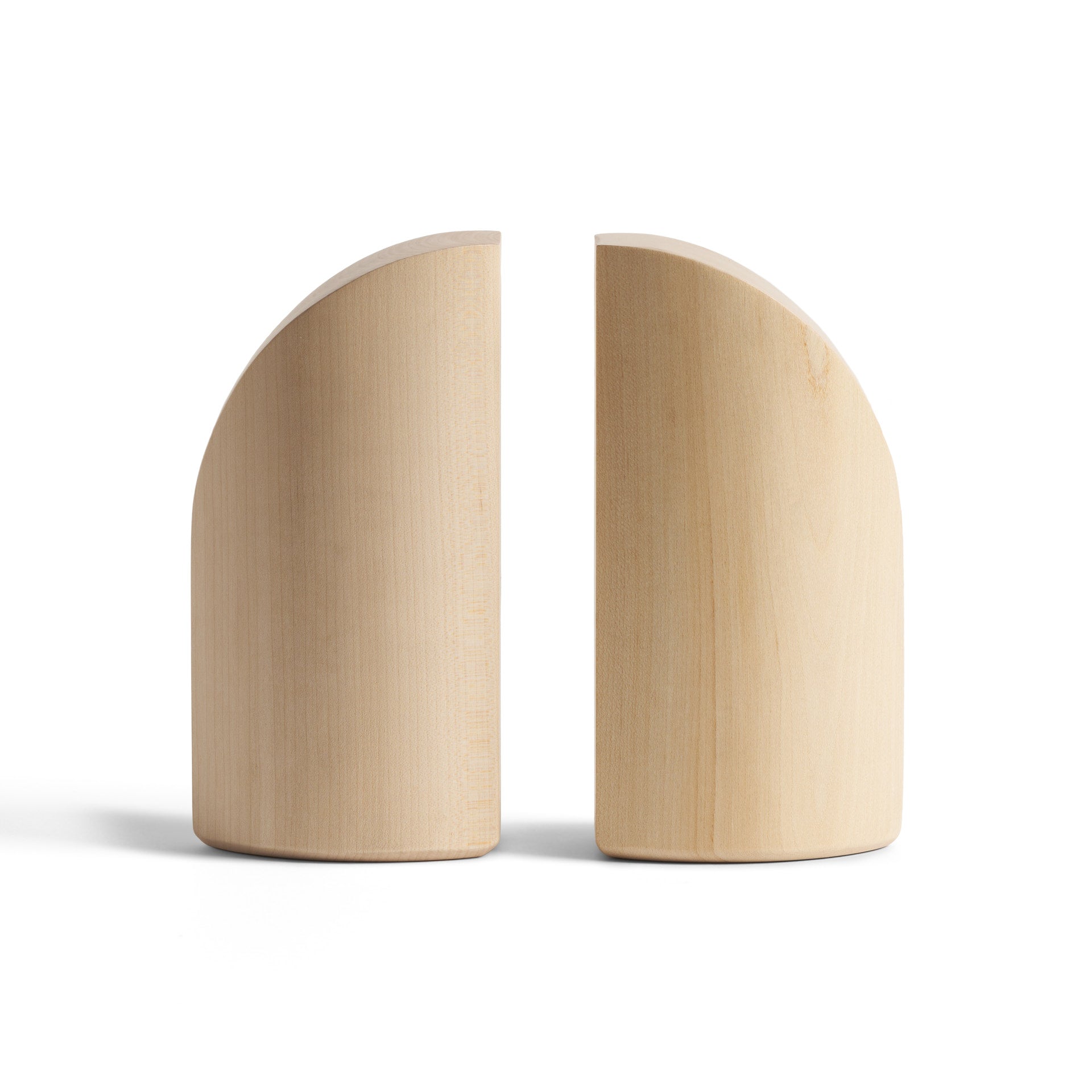 Pi Sycamore Bookends, Set Of 2