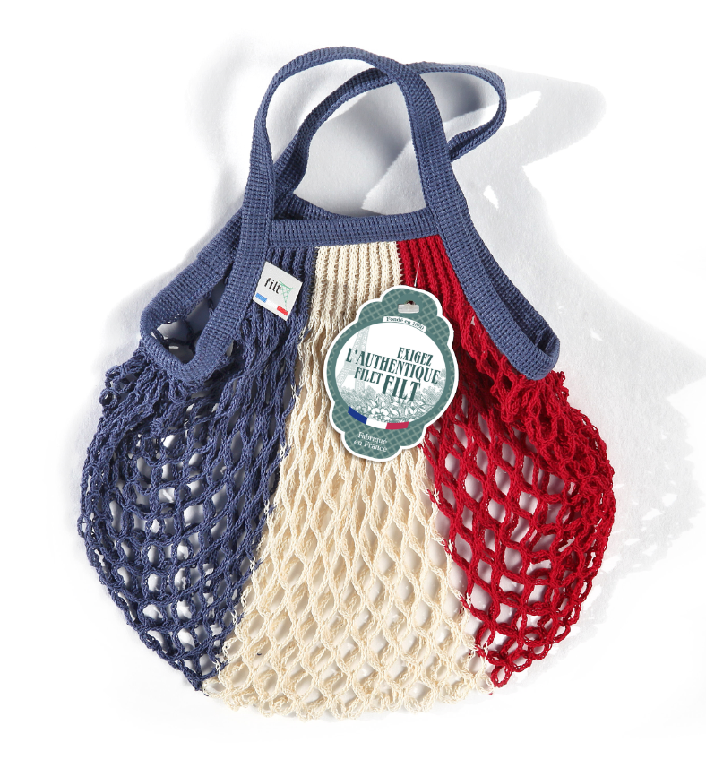 Filt French Market Tote Bag Small in Red, White, and Blue (Set of 2) - French Dry Goods