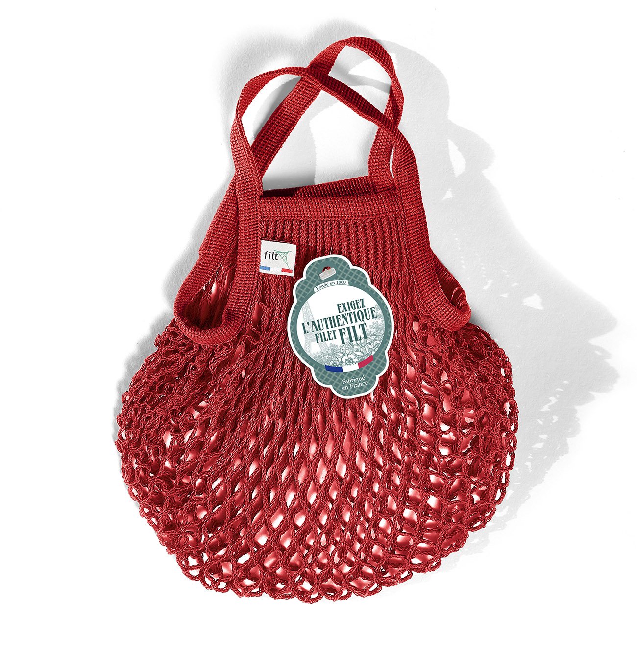 Filt French Market Tote Bag Small in Red (Set of 2) - French Dry Goods