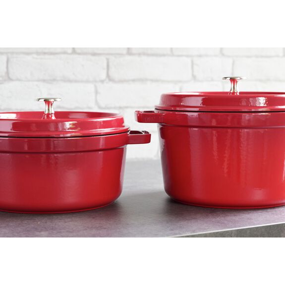 Staub Cast Iron 5 Quart Tall Cocotte