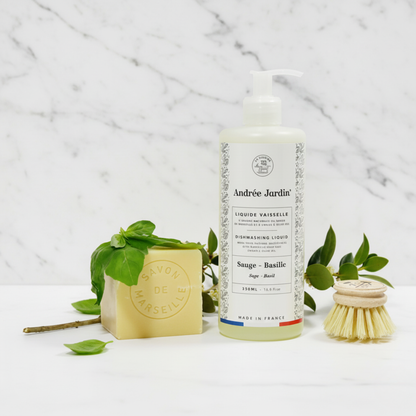 Andree Jardin Dish Washing Liquid Sage &amp; Basil