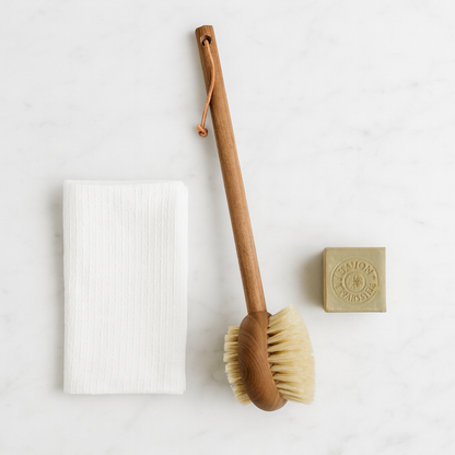 Andree Jardin Handled Heritage (Ash) Bath and Body Brush