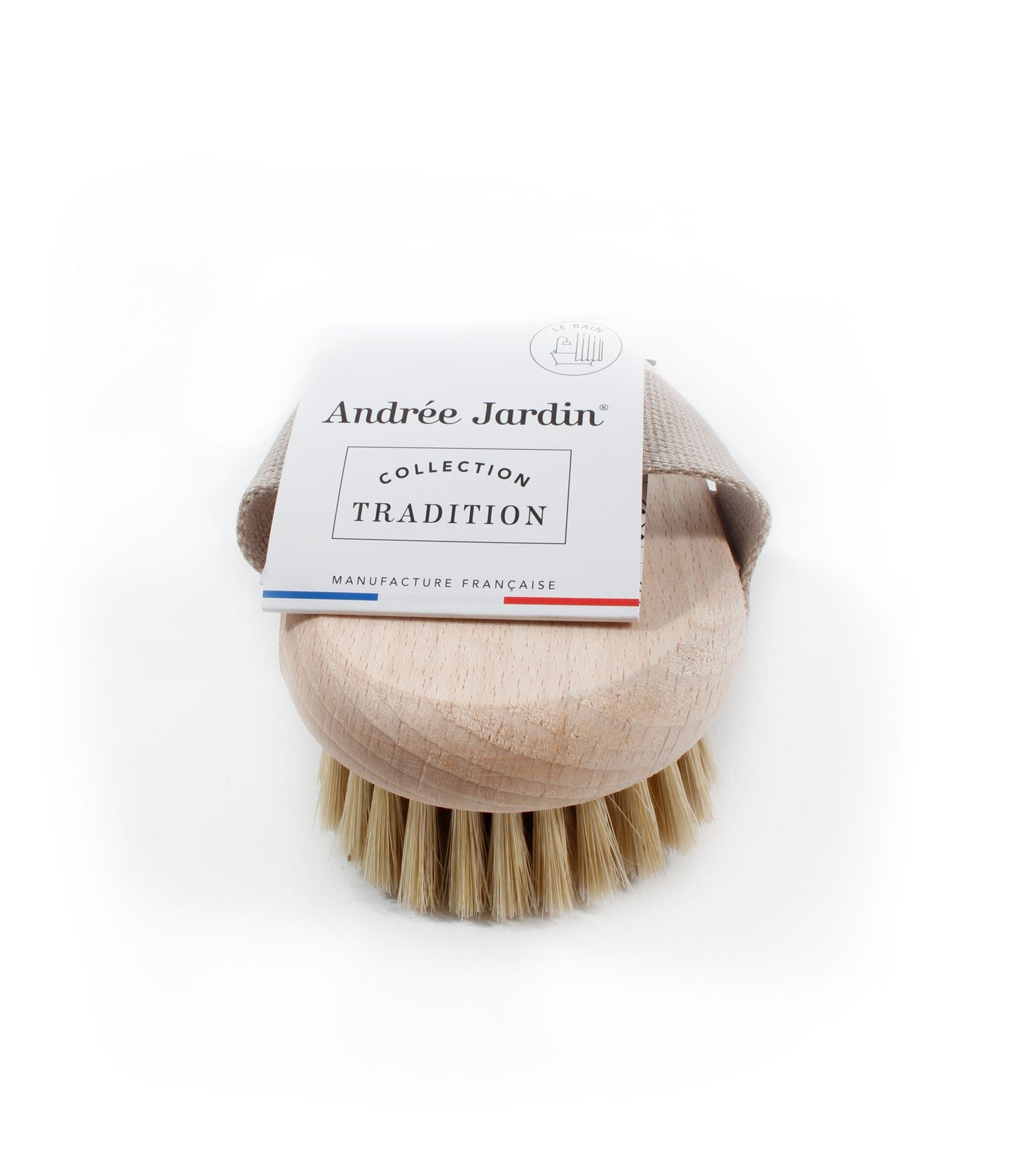 Andrée Jardin Tradition Beech Wood Massage Brush Andrée Jardin andree-jardin-tradition-beech-wood-massage-brush - French Dry Goods