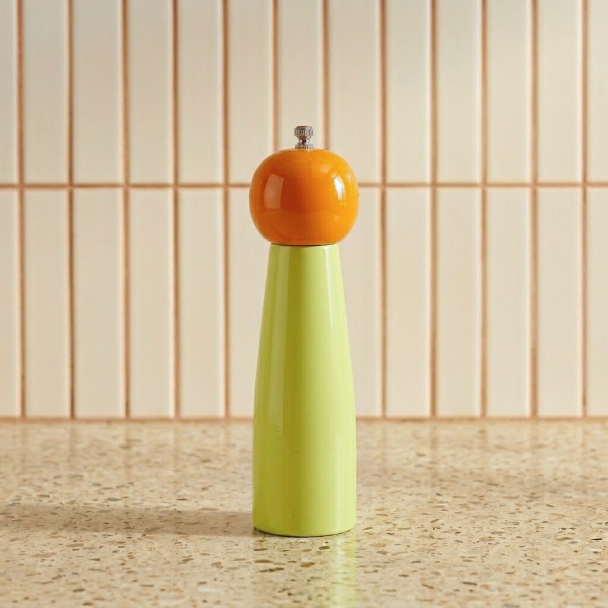 Harlow Bright Salt &amp; Pepper Mill, Key Lime