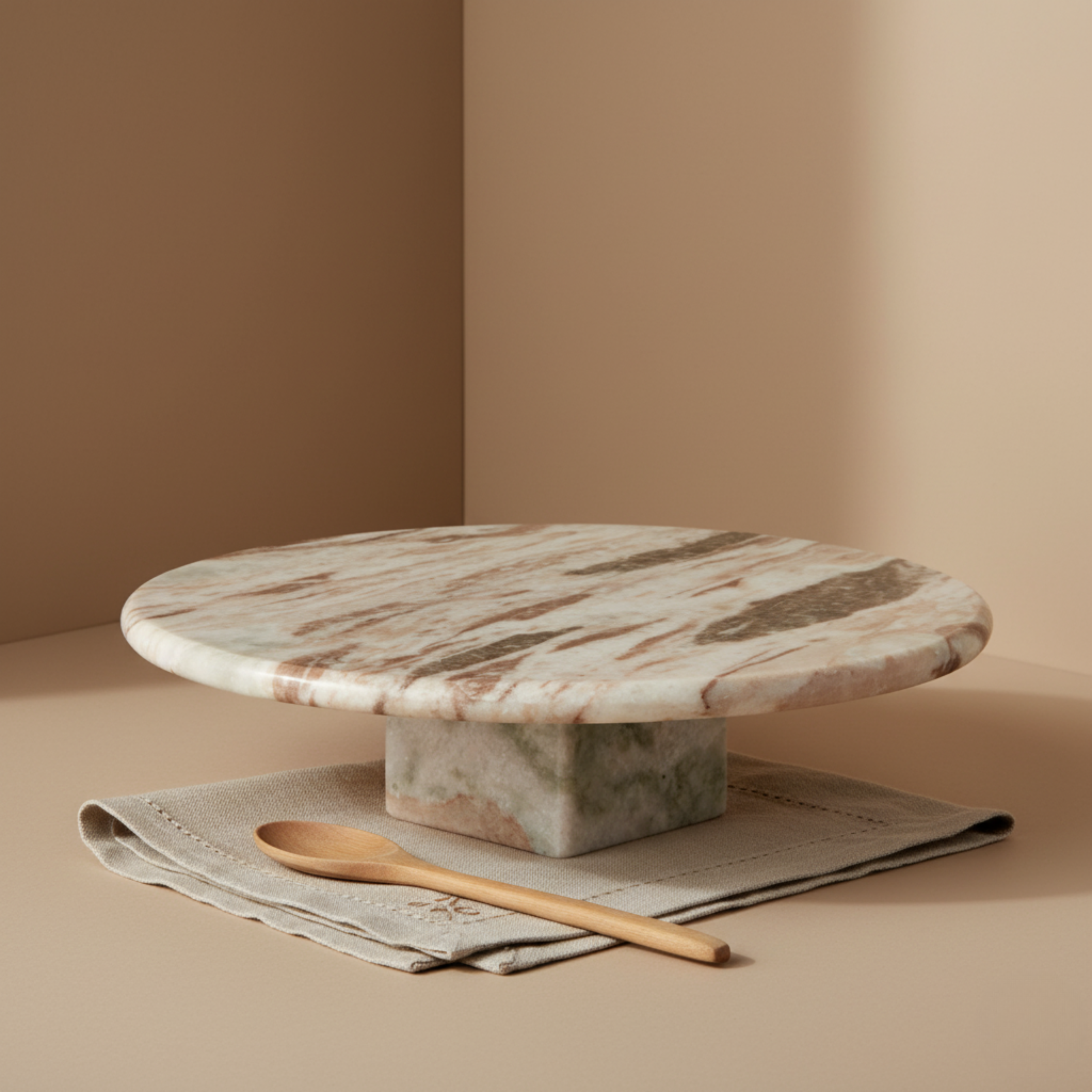 Waterfall Marble Footed Board