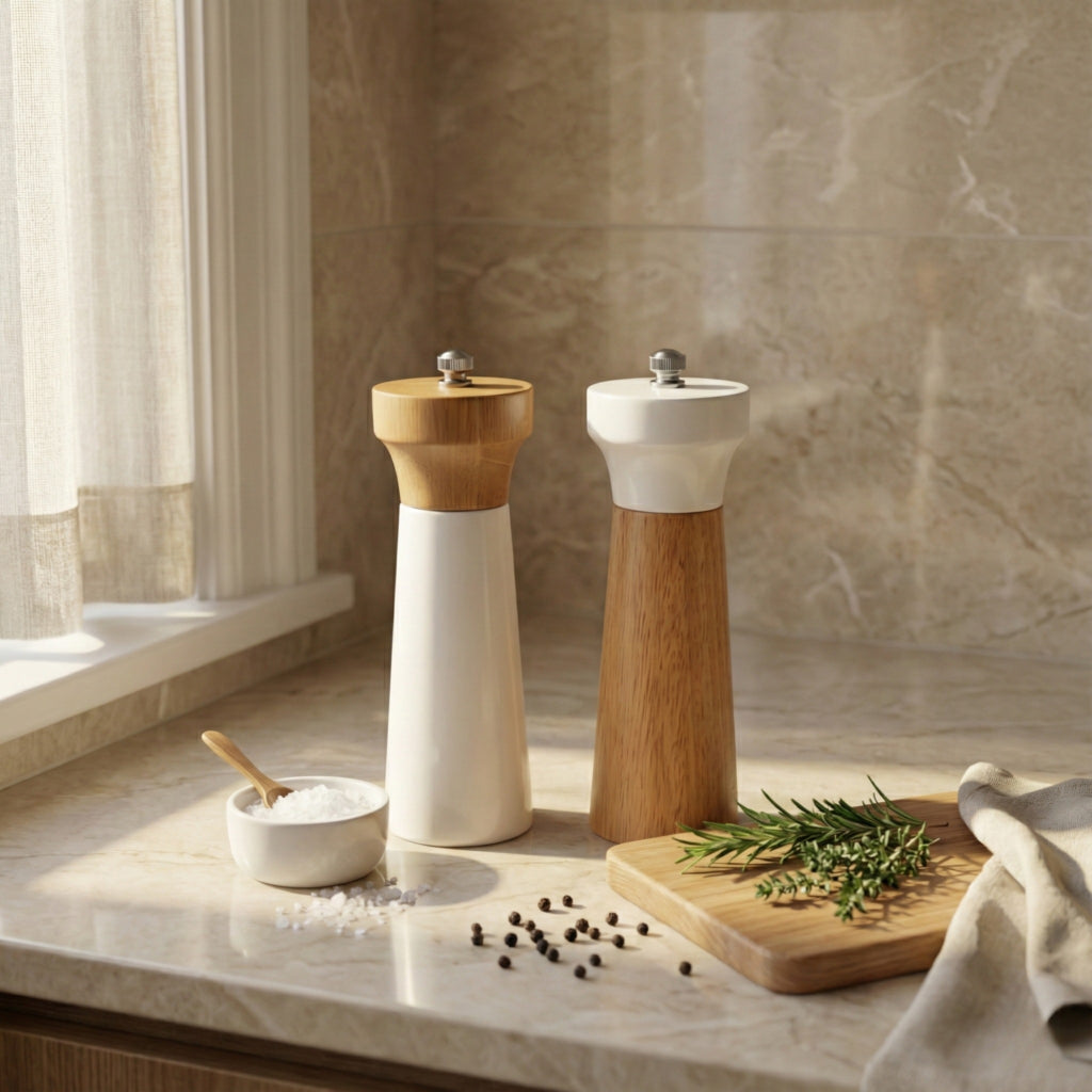 Madras Salt &amp; Pepper Mills
