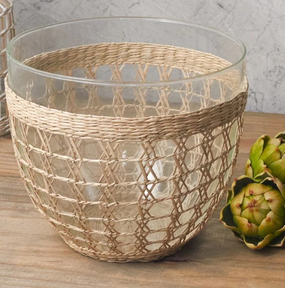 Seagrass Cage Lrg Bowl