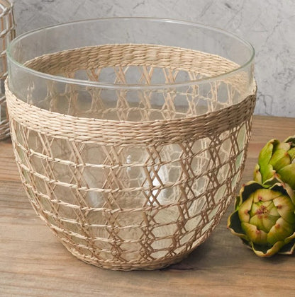 Seagrass Cage Lrg Bowl