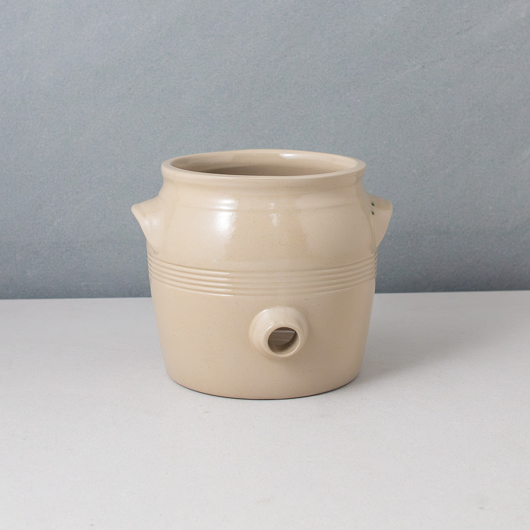 Poterie Renault Vinegar Jar (4 L) XX Small - NO COVER White (egg shell)