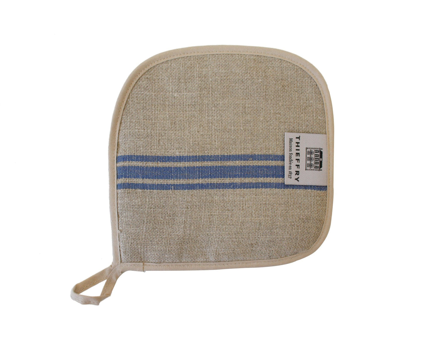 Thieffry Monogramme Blue Pot Holder - French Dry Goods