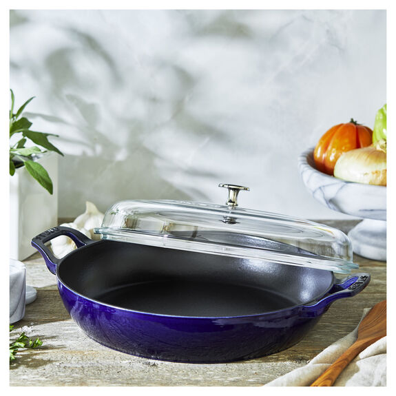 Staub - Cast Iron 5-qt Bouillabaisse Pot - Dark Blue